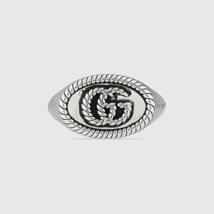 Gucci Interlocking GG Signet Ring