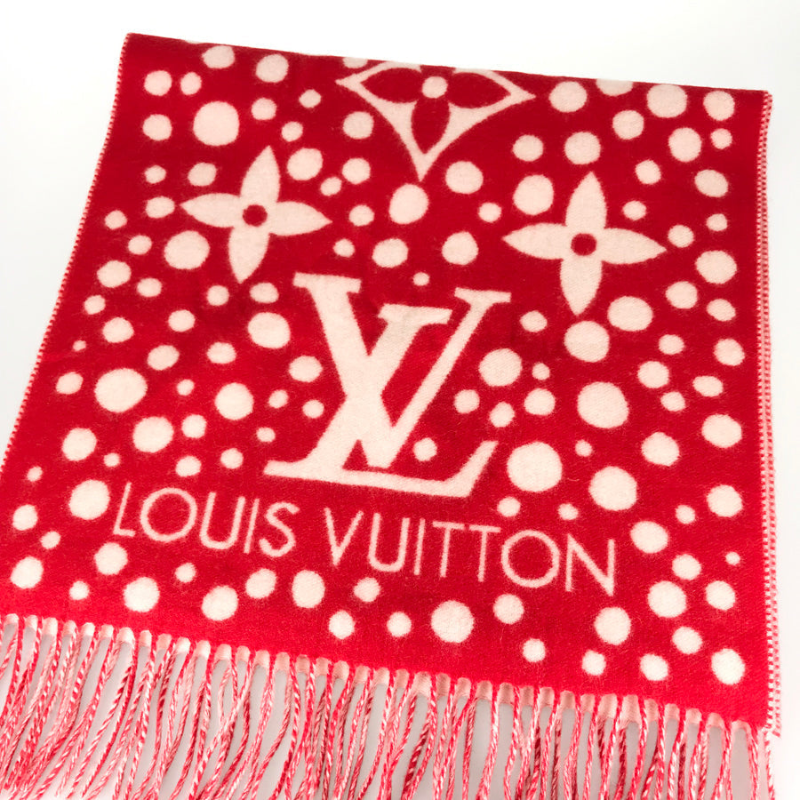 LOUIS VUITTON 2023 Yayoi Kusama collaboration Infinity Dot Women's Scarf