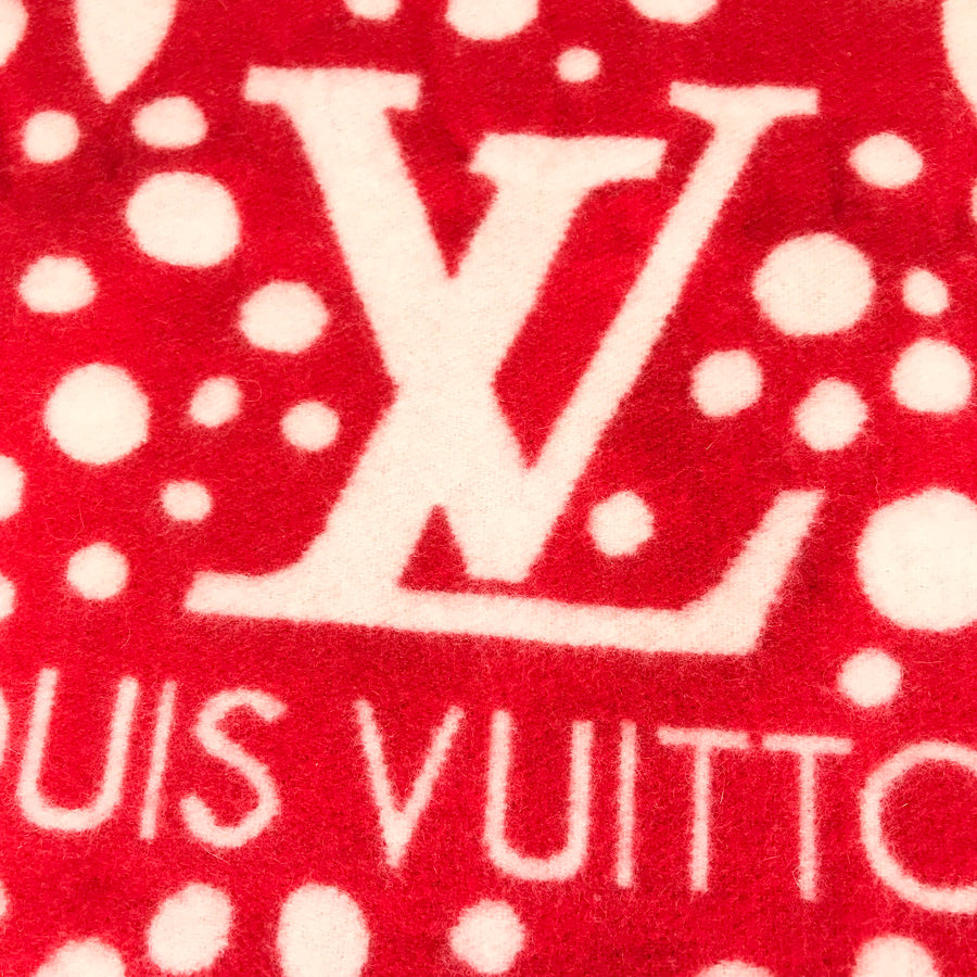 LOUIS VUITTON 2023 Yayoi Kusama collaboration Infinity Dot Women's Scarf