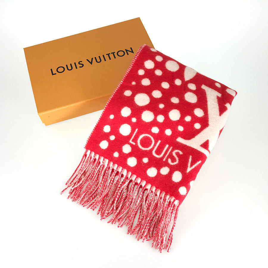 LOUIS VUITTON 2023 Yayoi Kusama collaboration Infinity Dot Women's Scarf