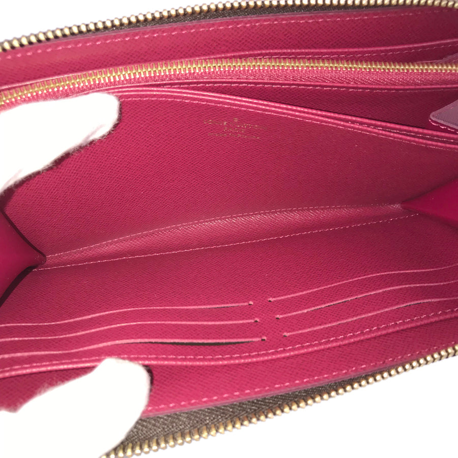 LOUIS VUITTON Fuchsia purse Zip Around