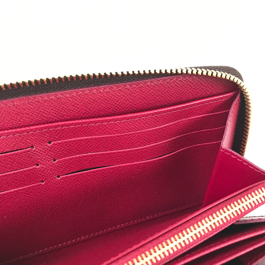 LOUIS VUITTON Fuchsia purse Zip Around