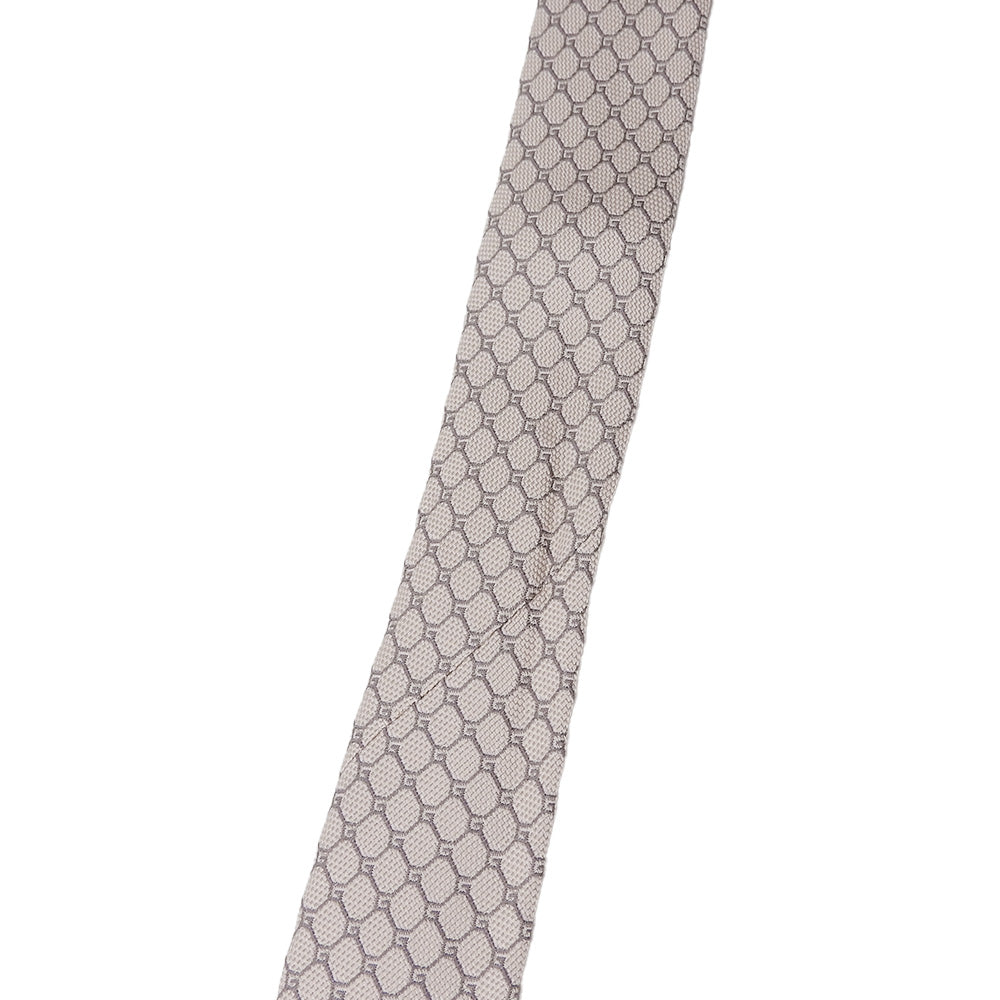 GUCCI tie silk Pink beige type mens Used