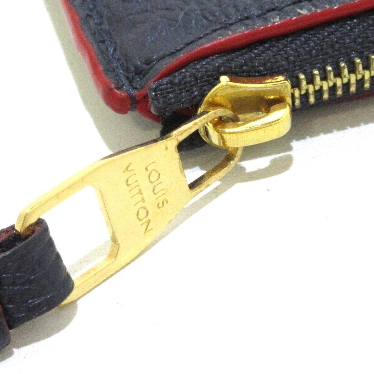 Louis Vuitton Clutch Malines Rouge Empreinte
