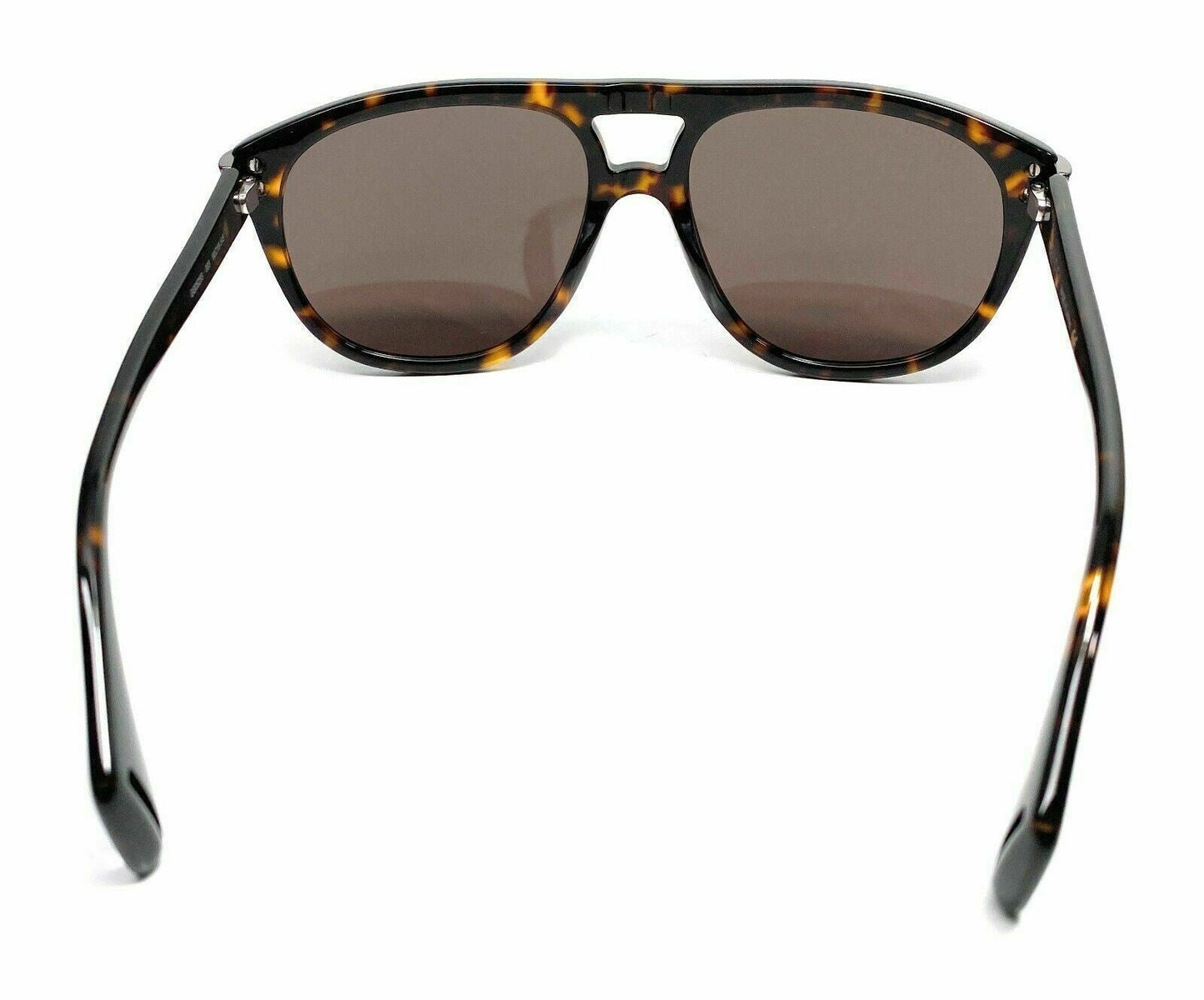 Gucci Web Logo Aviators in Havana Brown