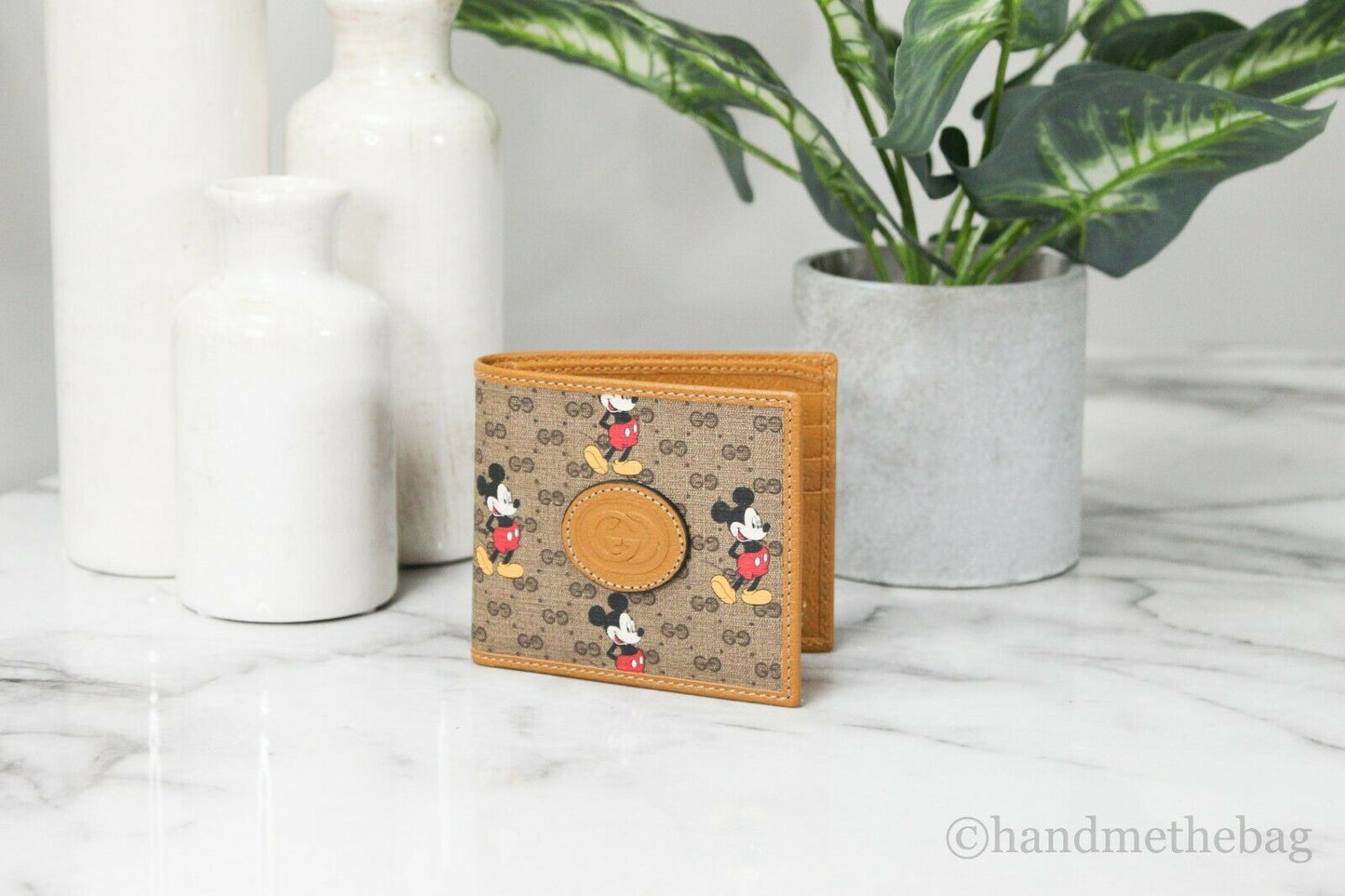 Disney X Gucci Leather Limited Edition Mickey Mouse Wallet