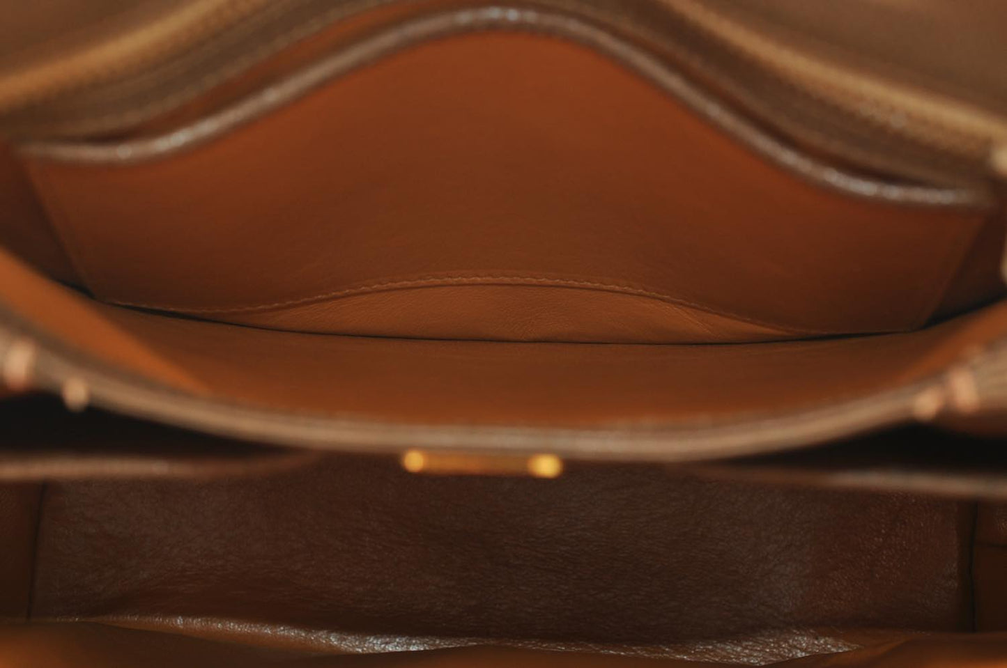 GUCCI Shoulder Bag Leather Brown  am2327s