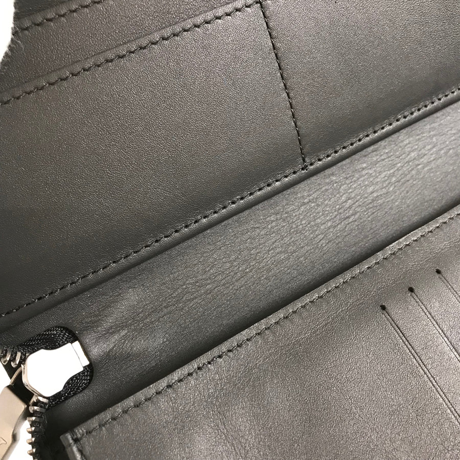 LOUIS VUITTON Damier Anfini Zippy Wallet Vertical N63548 Long wallet Round zipper