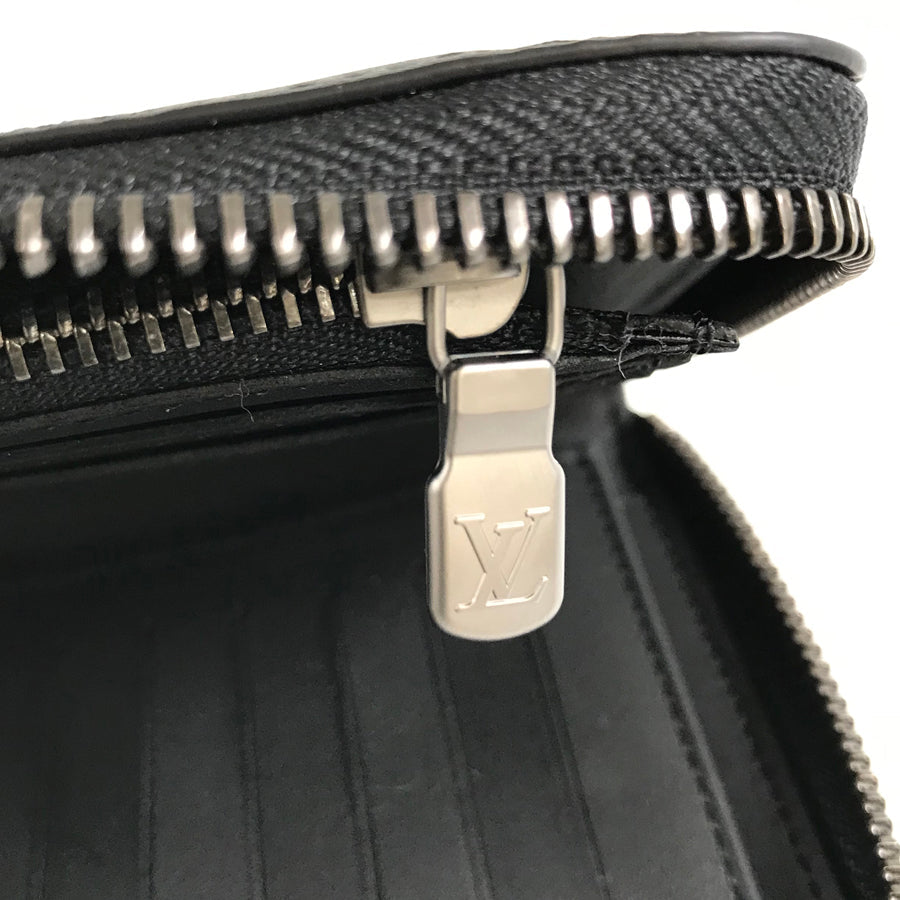 LOUIS VUITTON Damier Anfini Zippy Wallet Vertical N63548 Long wallet Round zipper