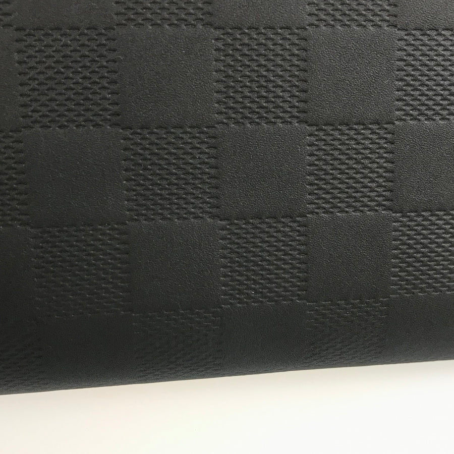 LOUIS VUITTON Damier Anfini Zippy Wallet Vertical N63548 Long wallet Round zipper
