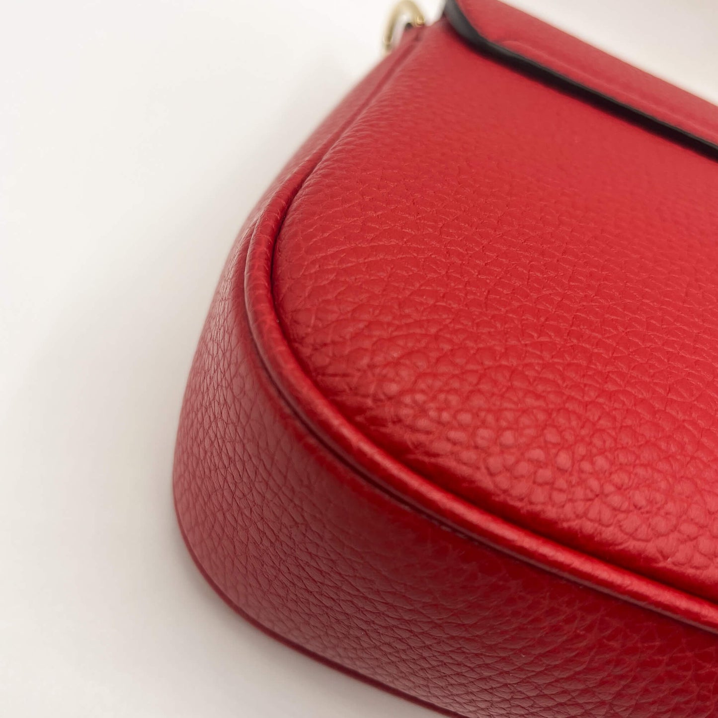 Gucci GG Soho Flap Red Leather