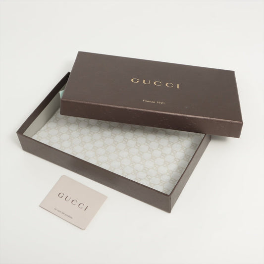 Guccissima Black Leather Wallet