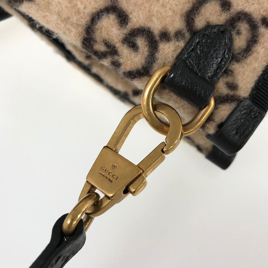 GUCCI GG wool 598169 Tote bag
