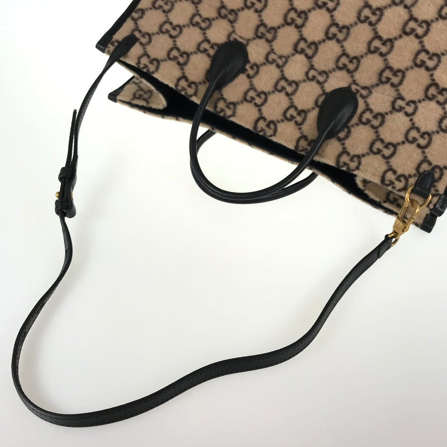 GUCCI GG wool 598169 Tote bag