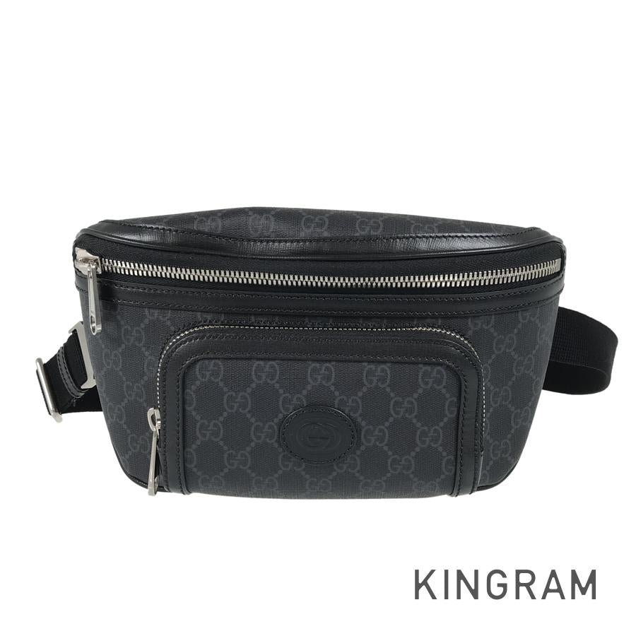 GUCCI GG Supreme Large Belt 733240 Sling bag
