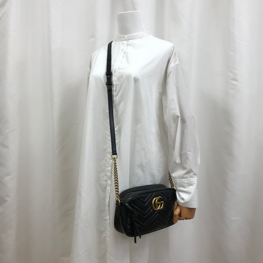 GUCCI GG Marmont Quilting small 447632 Shoulder bag