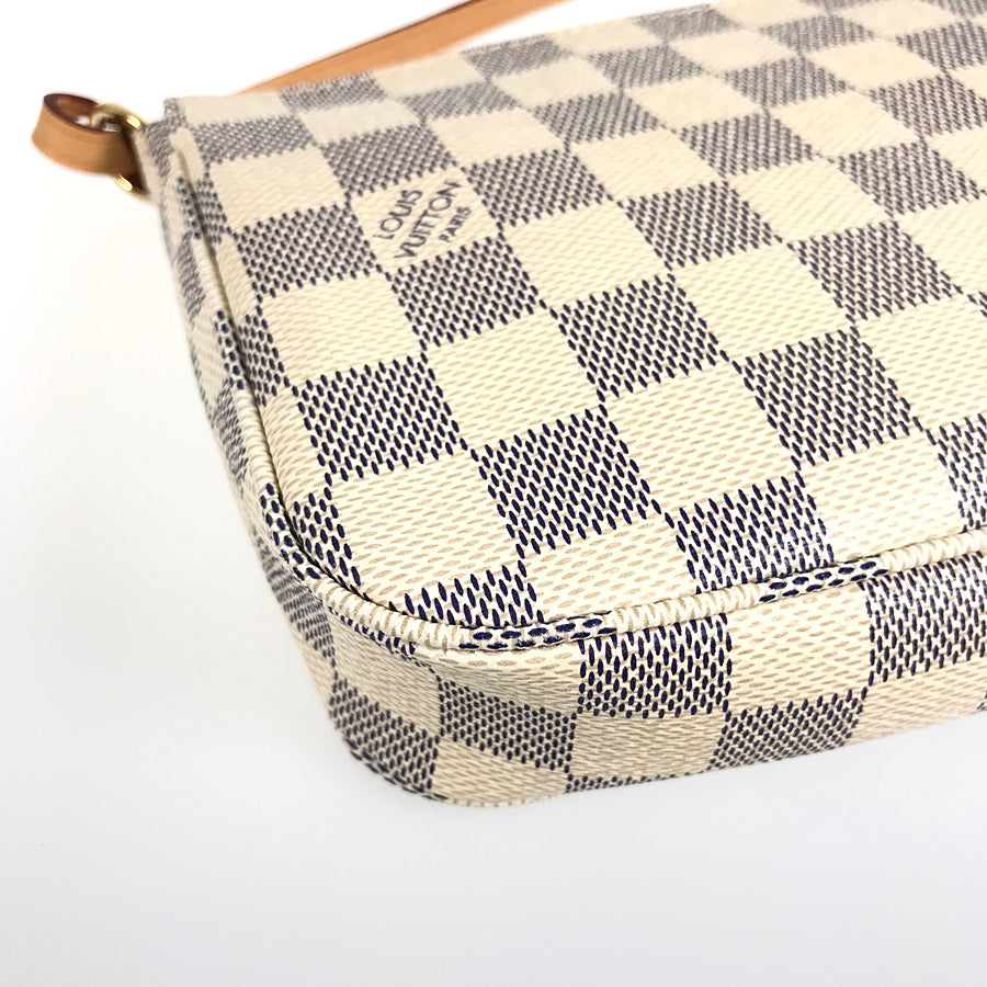 LOUIS VUITTON Damier Azur Pochette Accessoires Pouch