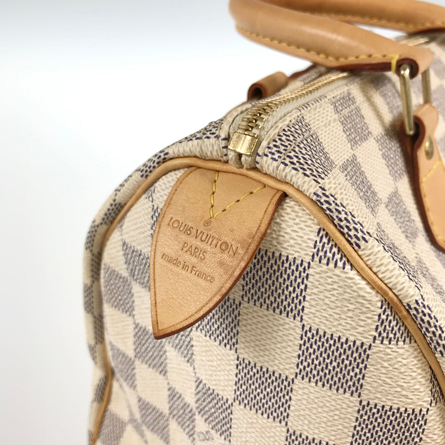 LOUIS VUITTON Damier Azur Speedy 25 N41534 Hand bag