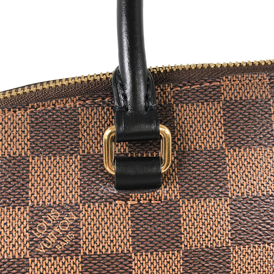LOUIS VUITTON Damier Odeon Tote MM 2WAY Shoulder Handbag