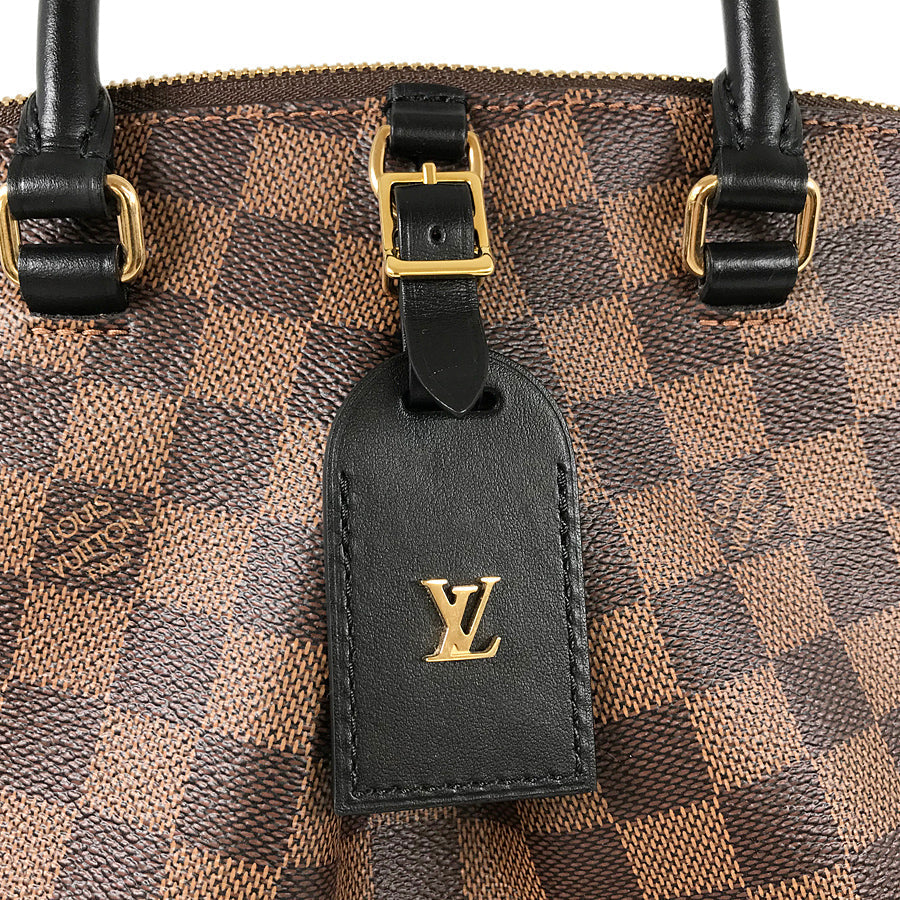 LOUIS VUITTON Damier Odeon Tote MM 2WAY Shoulder Handbag
