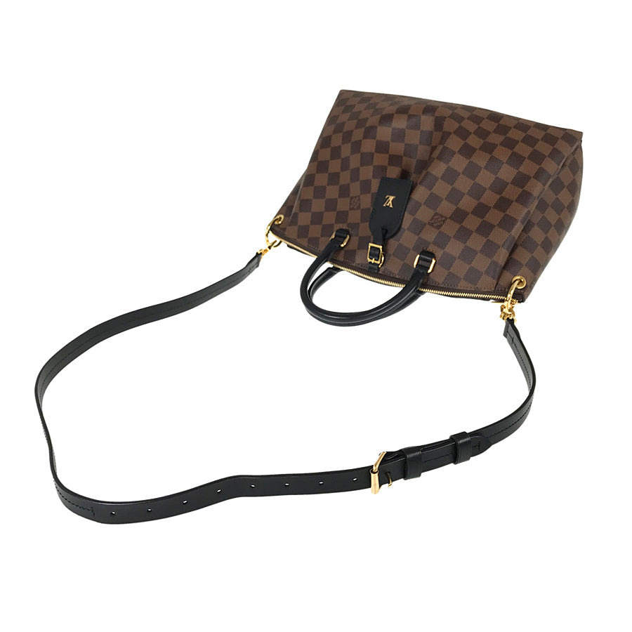 LOUIS VUITTON Damier Odeon Tote MM 2WAY Shoulder Handbag