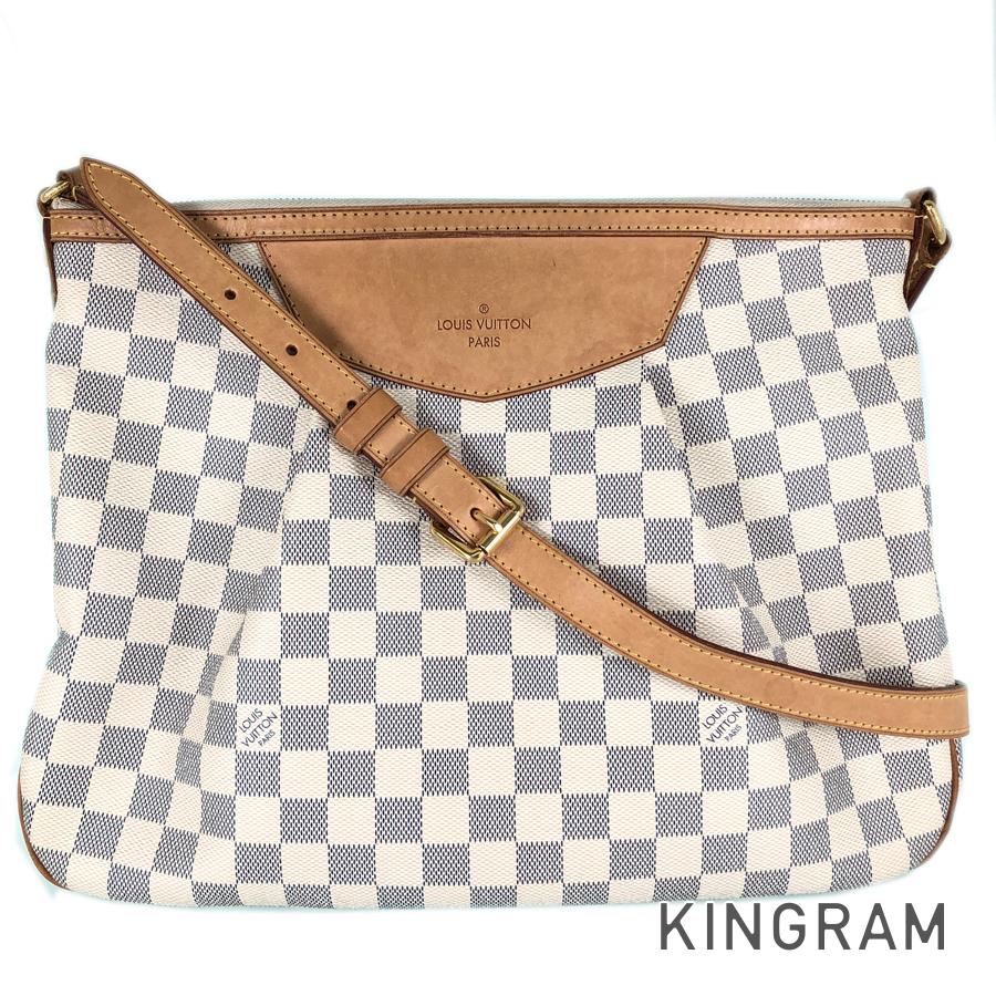 LOUIS VUITTON Damier Azul Siracusa MM N41112 Shoulder bag