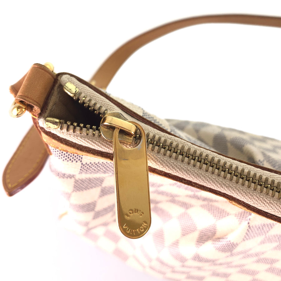 LOUIS VUITTON Damier Azul Siracusa MM N41112 Shoulder bag