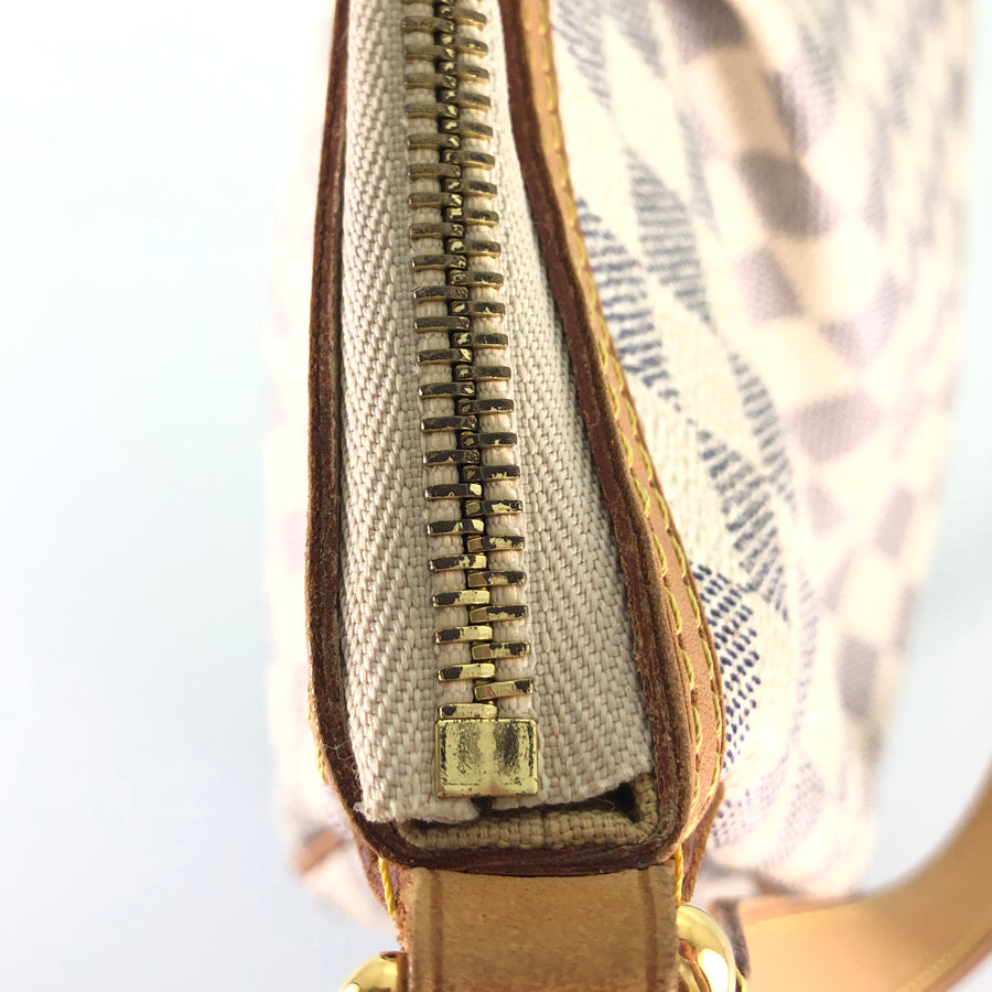 LOUIS VUITTON Damier Azul Siracusa MM N41112 Shoulder bag