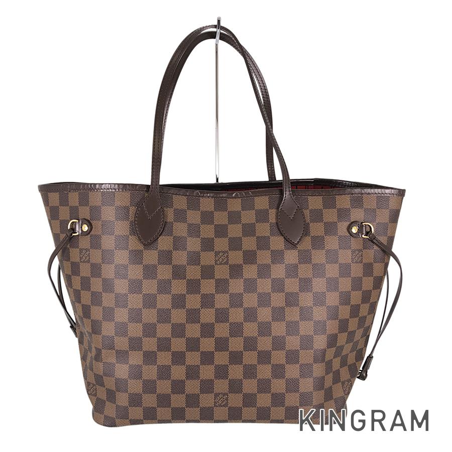 LOUIS VUITTON Damier Neverfull MM N51105 Tote bag