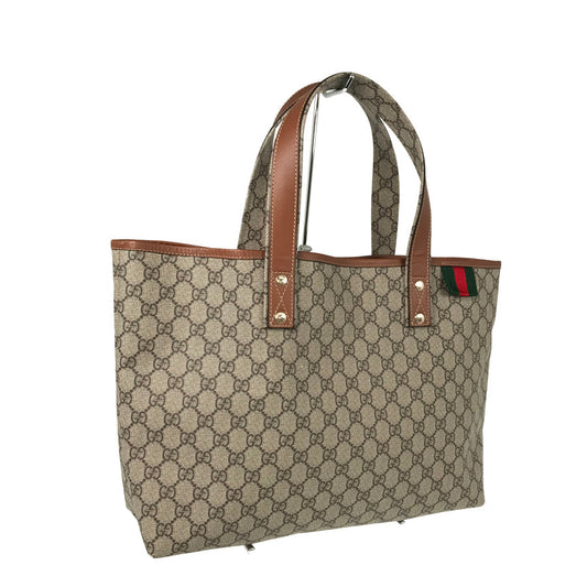 GUCCI GG Supreme Sherry 211134 Tote bag