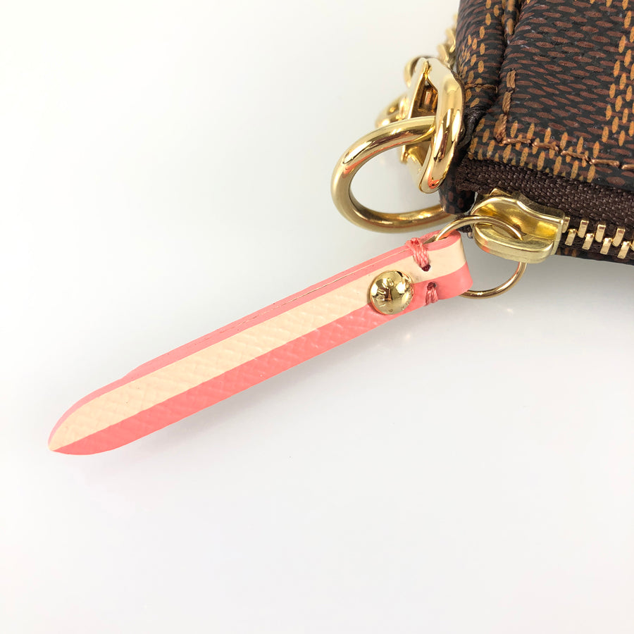 LOUIS VUITTON Damier Ebene Mini Pochette Accessoires N41433 Pouch