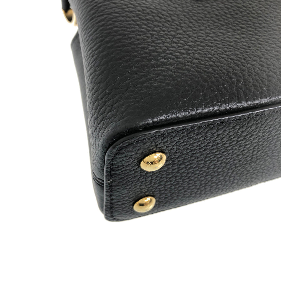 LOUIS VUITTON Capucines MINI in Taurillon Clemence leather Handbag