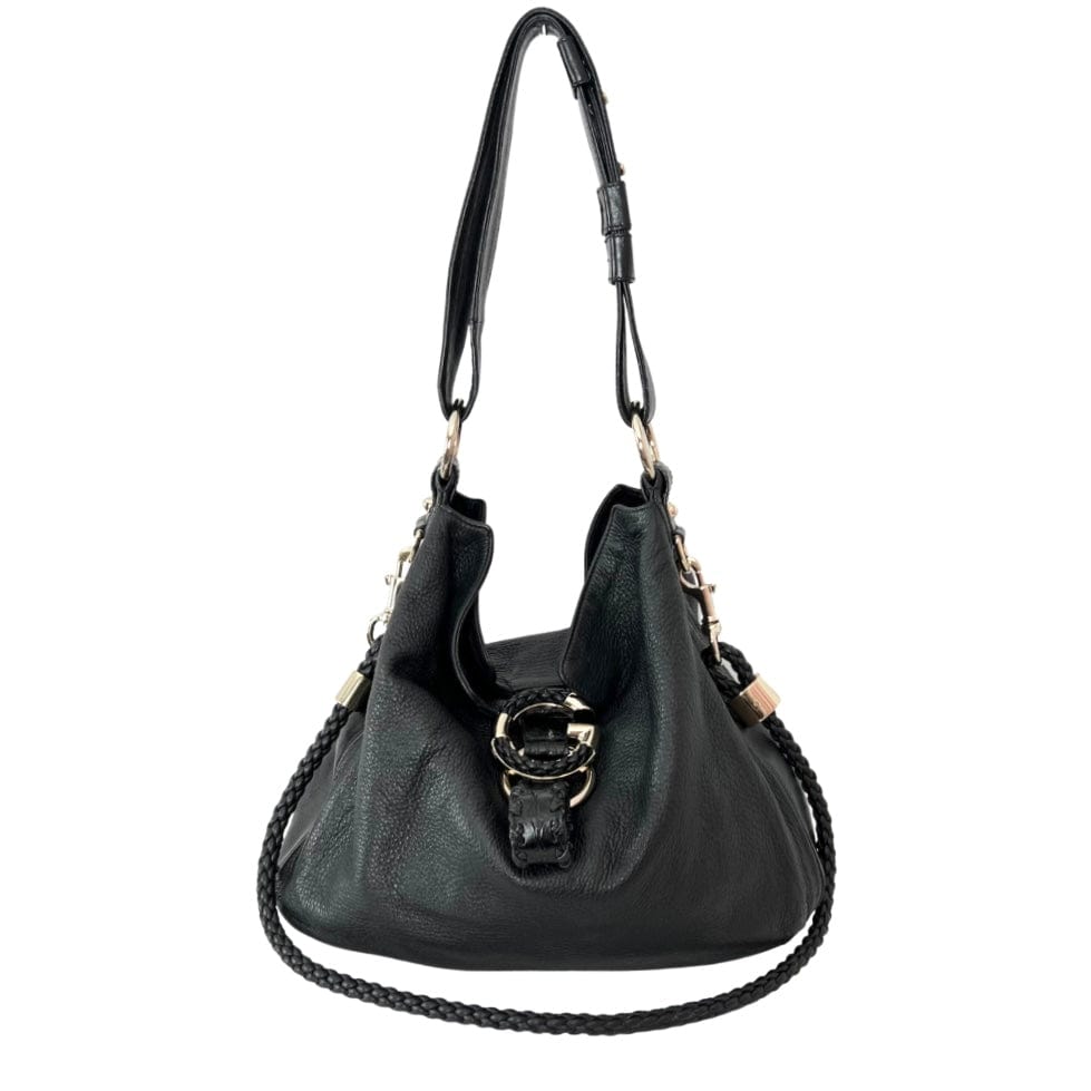 Gucci Leather G Wave Hobo