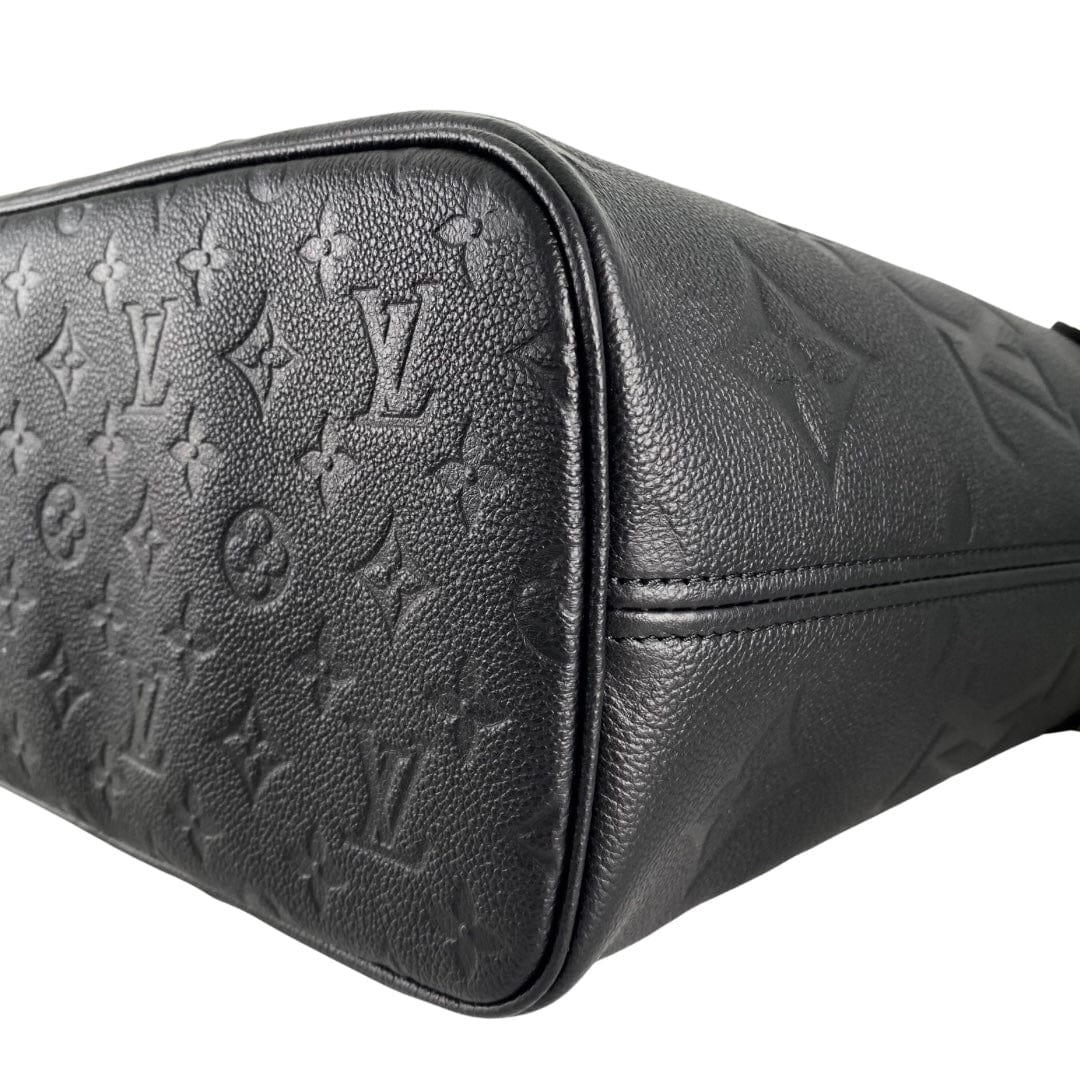 Louis Vuitton Black Monogram Giant Empreinte Neverfull MM