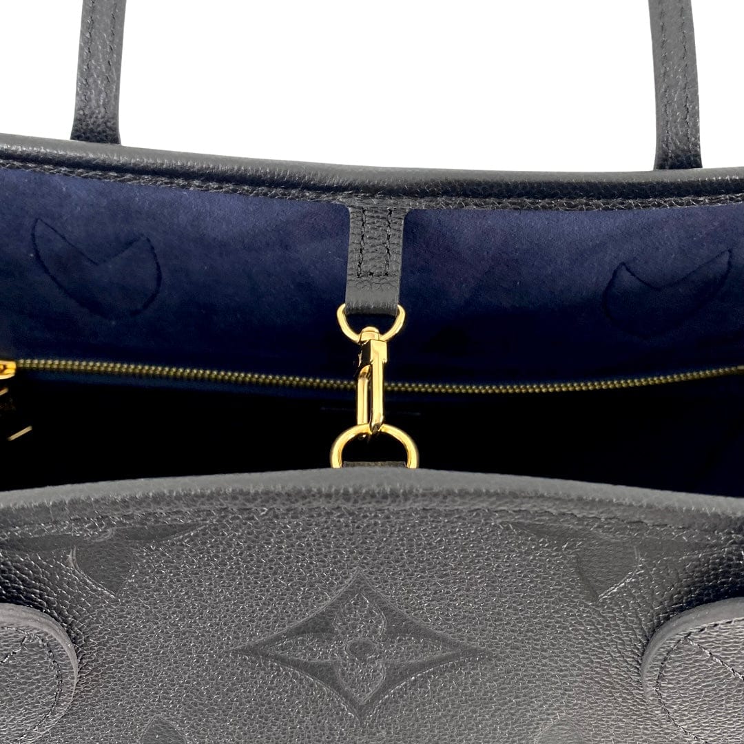 Louis Vuitton Black Monogram Giant Empreinte Neverfull MM
