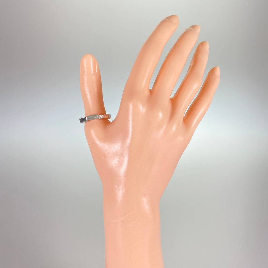 GUCCI Link to Love Mirror Ring