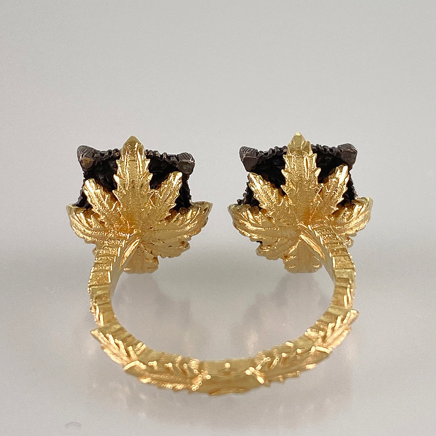 GUCCI Cat Head Le Marche de Merveille Ring
