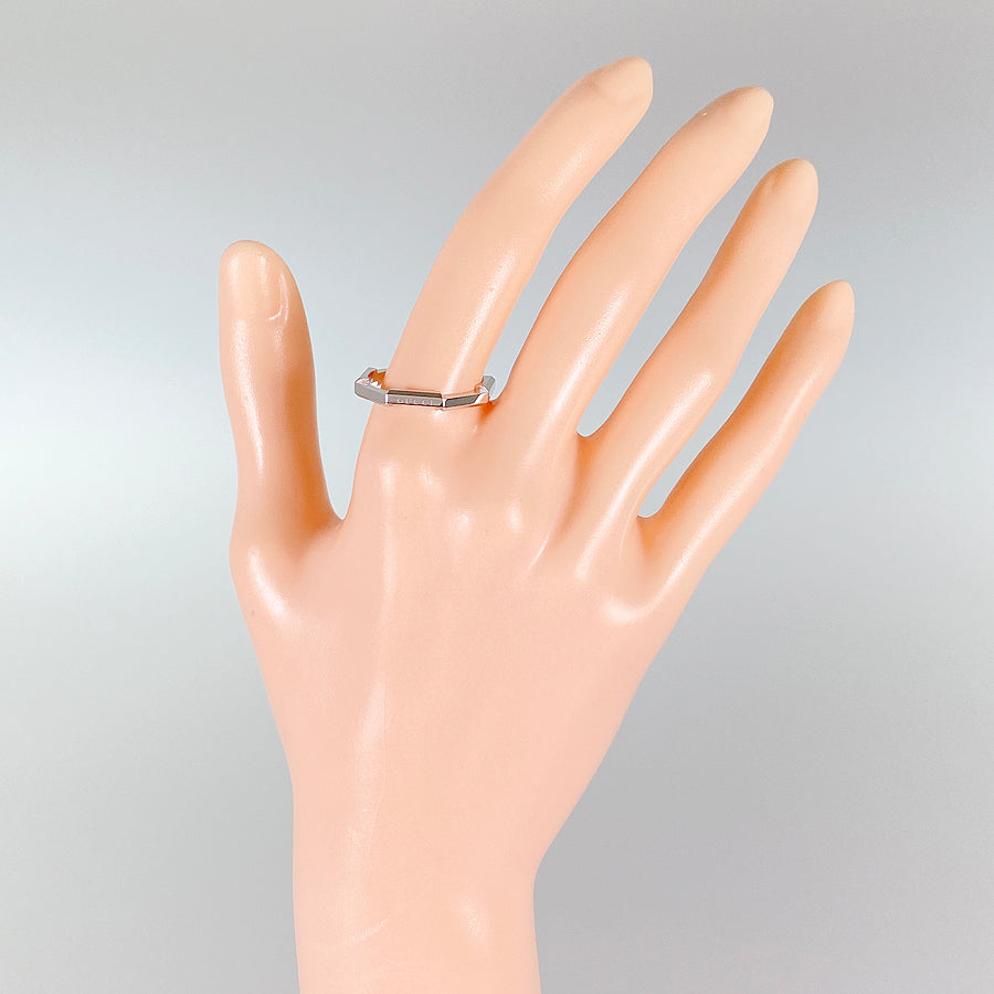 GUCCI Gucci Link to Love Mirror Ring