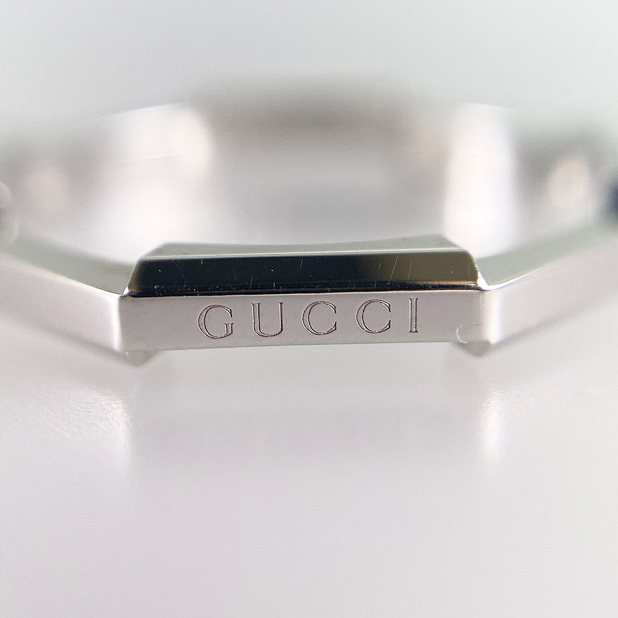 GUCCI Gucci Link to Love Mirror Ring