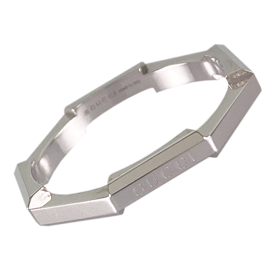 GUCCI Gucci Link to Love Mirror Ring