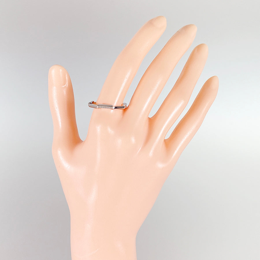 GUCCI Link to Love Mirror Ring