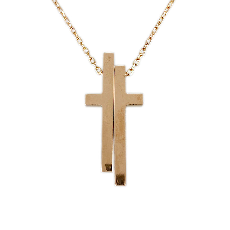 GUCCI Separate cross Necklace