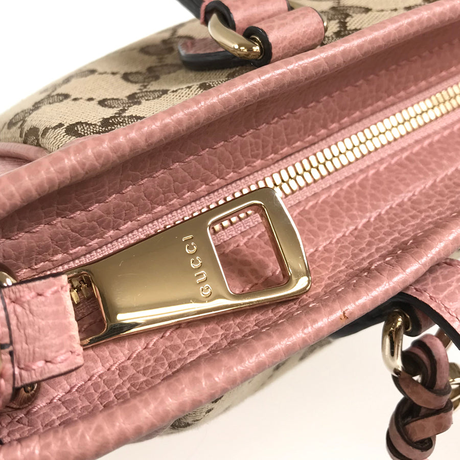 GUCCI GG Canvas Interlocking G 449241 Hand bag