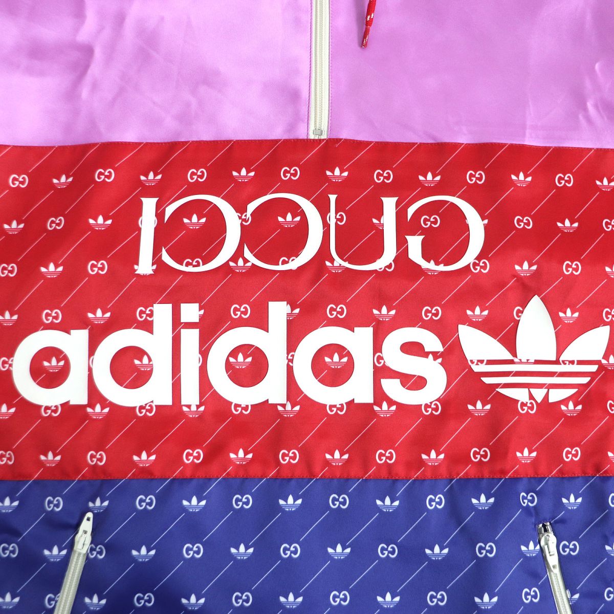 GUCCI Hoodie acetate multicolor Gucci x Adidas collaboration 46