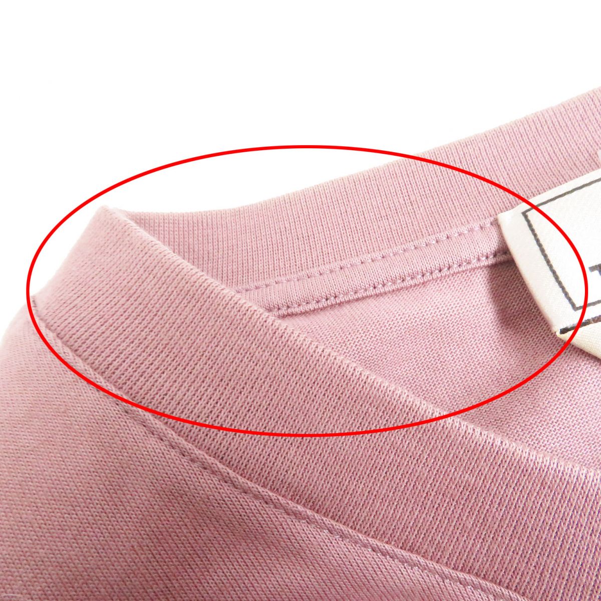 HERMES Cut cotton Pink type L