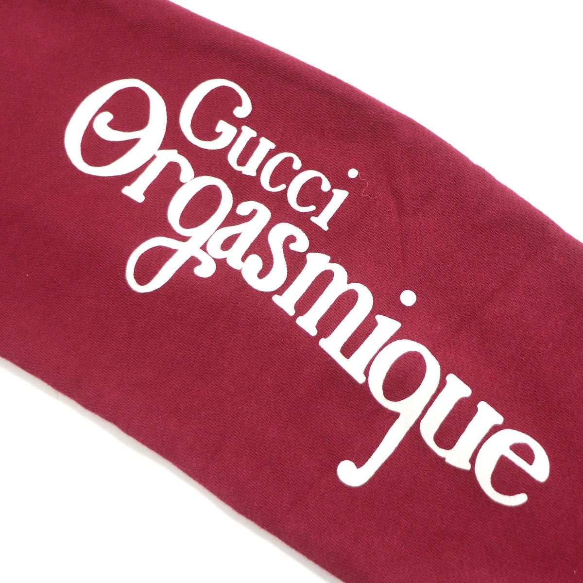GUCCI Pants Main: 100% cotton Bordeaux mens XS Used