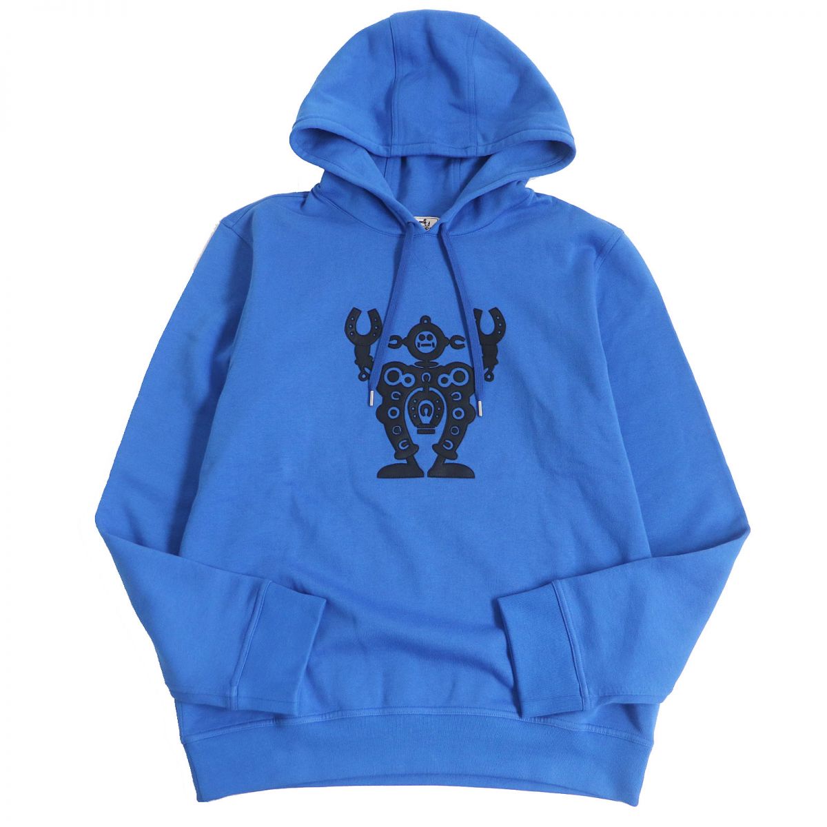 HERMES sweat See photo blue mens Used