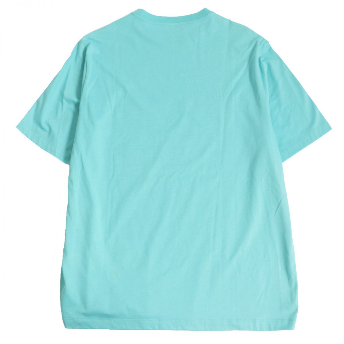 HERMES Short sleeve T-shirt cotton Light blue XL