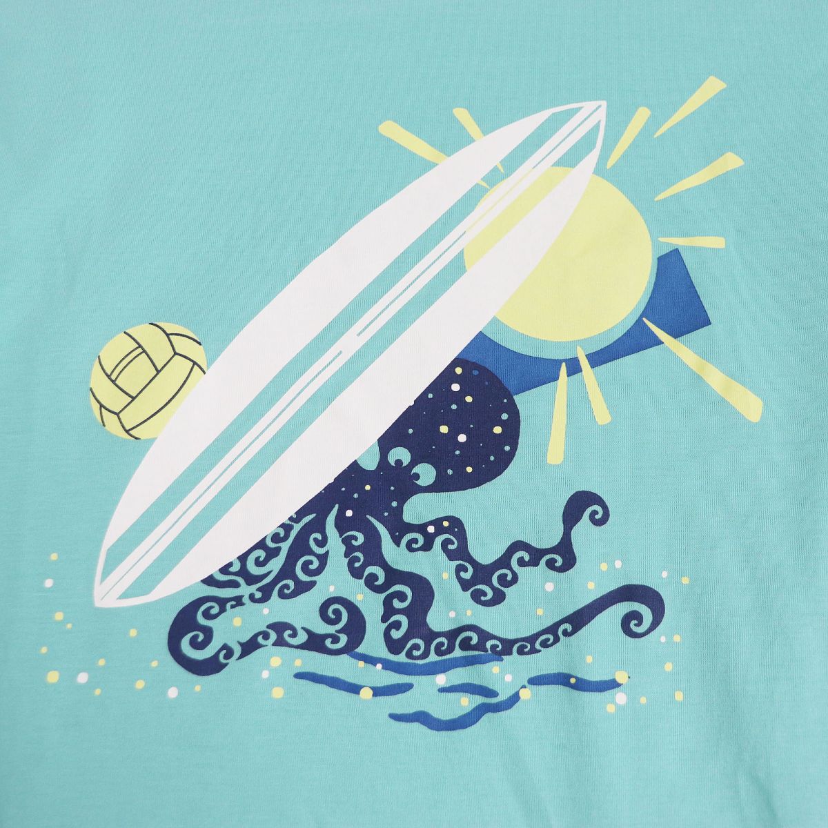 HERMES Short sleeve T-shirt cotton Light blue XL