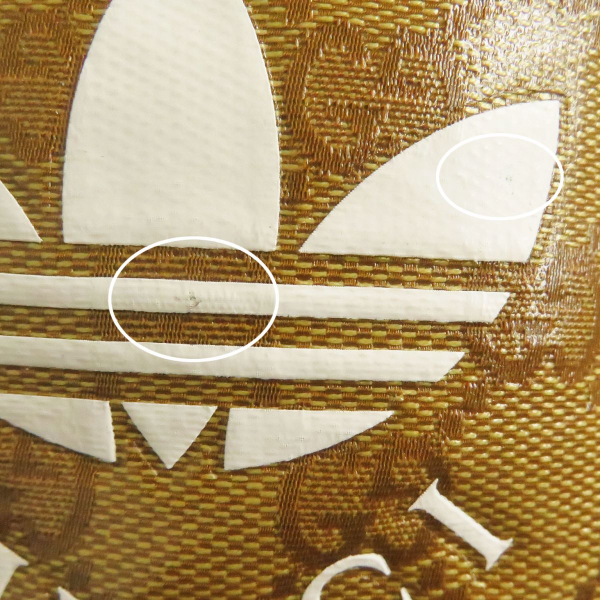 GUCCI hat polyamide (nylon) Beige type Gucci x Adidas collaboration S
